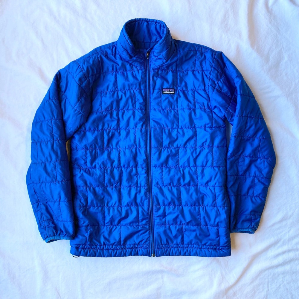 Patagonia Nano Puff Jacket Blue Youth Size L/12